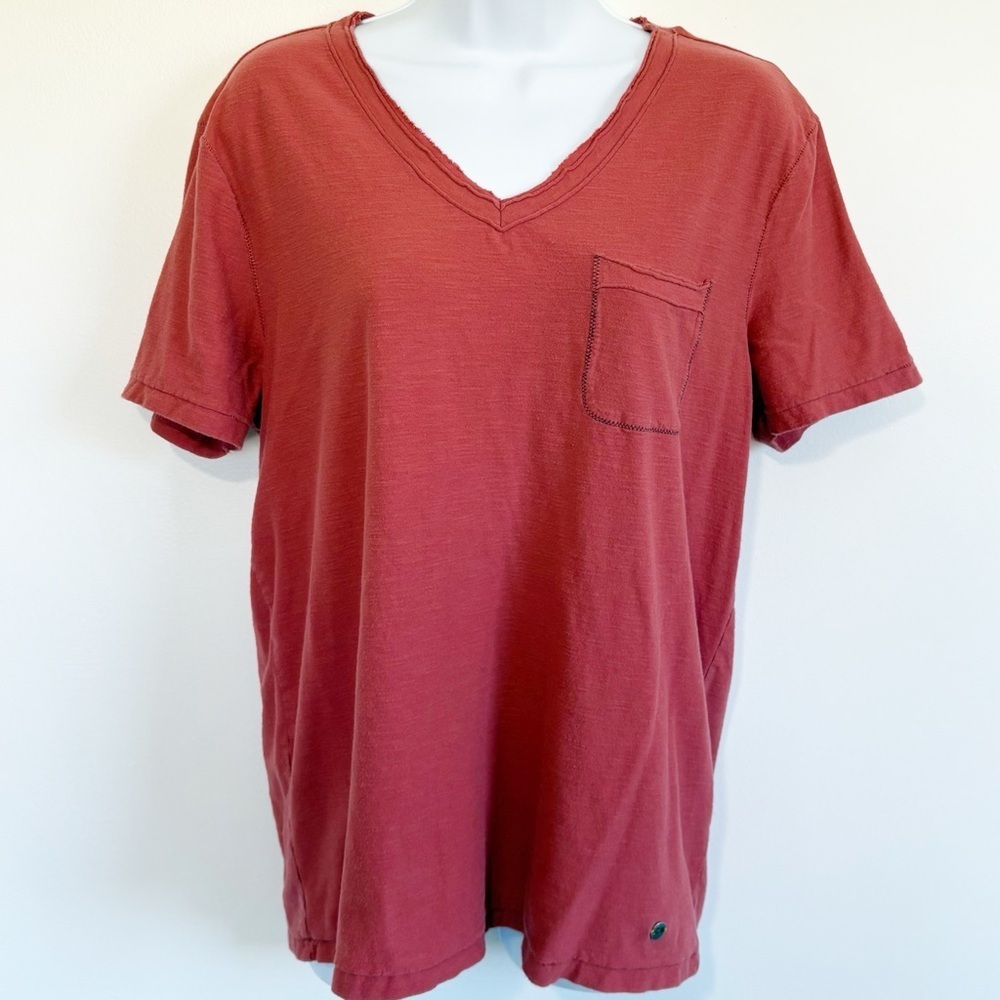 BOSS HUGO BOSS Short Sleeve Tee Red Large